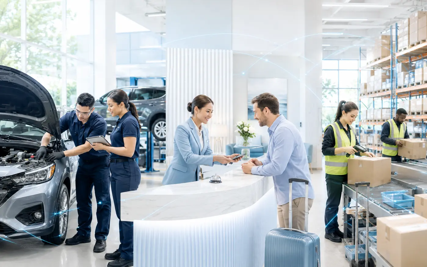 Commerce and multi-location businesses