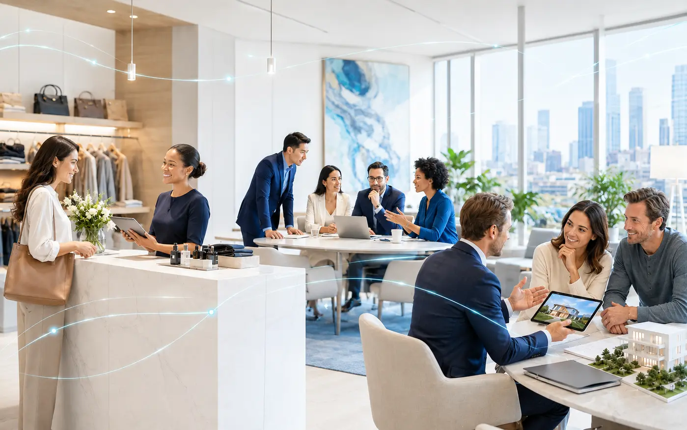 Customer and growth-focused businesses